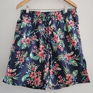Lands' End Men's 9" Volley Swim Trunks Size M (32-34)